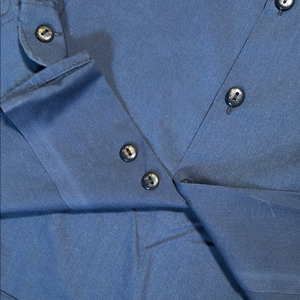 BOY SCOUTS of AMERICA Navy Blue Uniform Dress‎ Shirt 'Unhandy' Demerit Badge Y/L - Picture 9 of 12